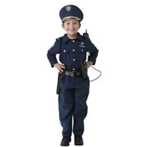 Dress Up America Deluxe Police Dress Up Costume Set , 4-6 years old - Picture 1 of 12